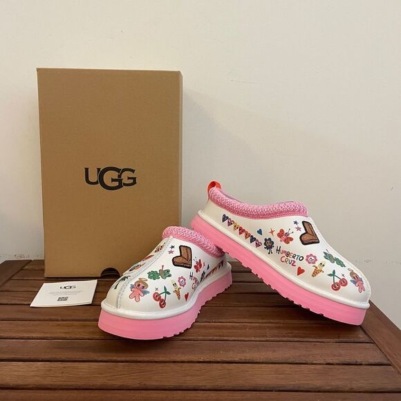 UGG Shoes - UGG Tazz Pop Sketch Slippers Limited Edition 2024 Women Size 6.5/Big Kid 5Y